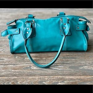 Emilie M. Teal Purse